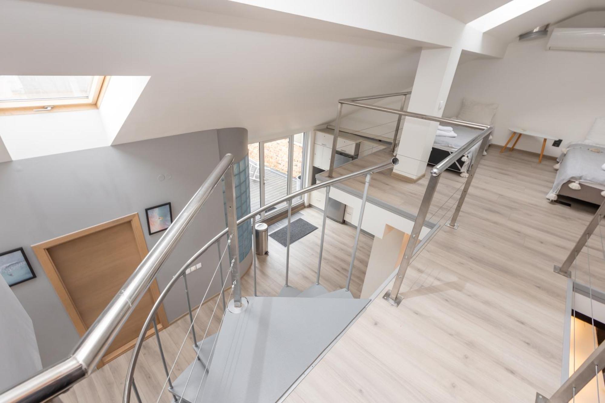Penthouse Apartment With Terrace Ryga Zewnętrze zdjęcie
