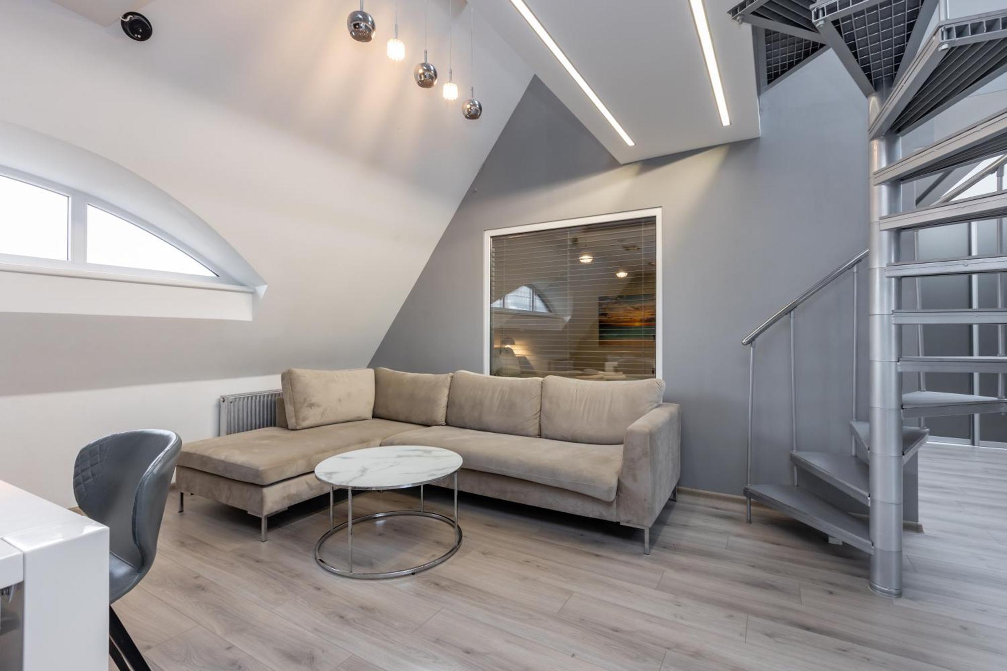 Penthouse Apartment With Terrace Ryga Zewnętrze zdjęcie